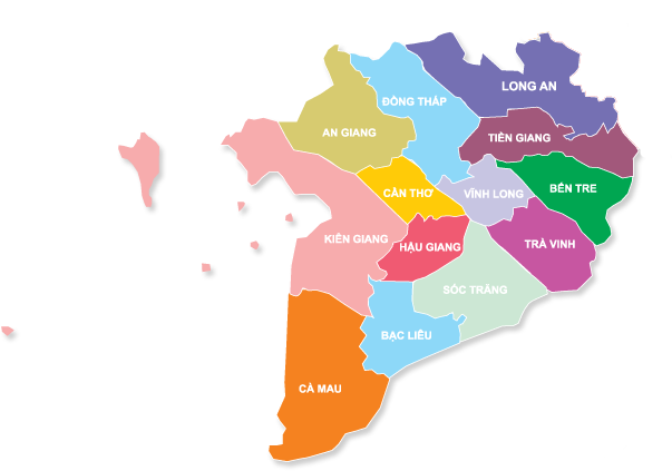 bản đồ miền tây
